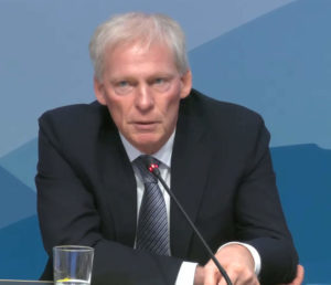 Il presidente del Consiglio di Stato, Claudio Zali