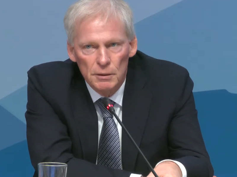 Il presidente del Consiglio di Stato, Claudio Zali