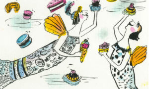 Mostra "Donne, mare...e pasticcini" di Gaby Fluck