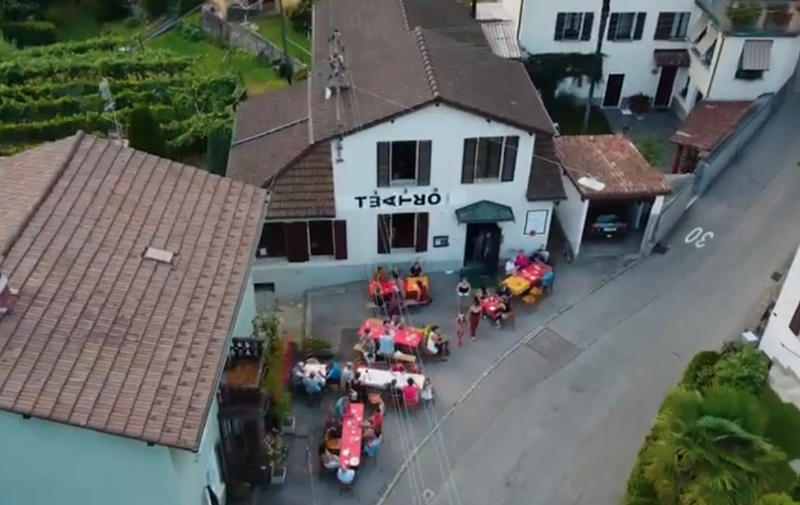 Teatro di Banco di Bedigliora - Veduta panoramica