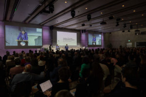 Lugano: USI, Dies Academicus 2026. Nella foto un momento durante il Dies Academicus 2026, presso l'aula Magna Campus Ovest USI. (© Ti-Press / Massimo Piccoli)
