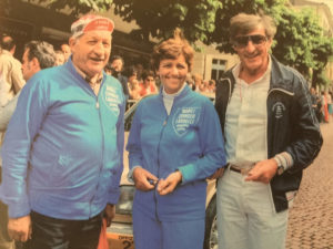 Piera Zehnder Lordelli con Bartali e Kübler