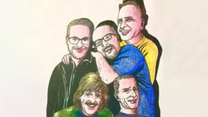 Il gruppo musicale Scarp da tènnis