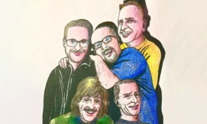 Il gruppo musicale Scarp da tènnis