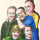 Il gruppo musicale Scarp da tènnis