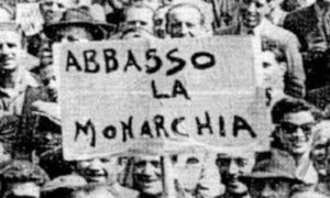 1946, manifestazione per la Repubblica