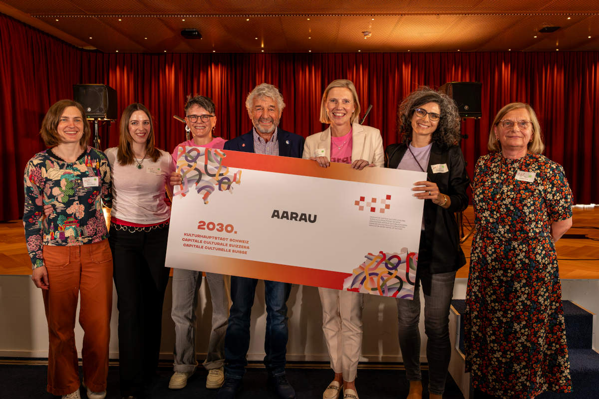 Aarau sarà la «Capitale Culturale Svizzera 2030»