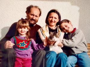La famiglia dell'arch. Giovan Luigi Dazio (Foto Archivio G.L. Dazio)