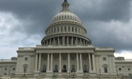 Il Campidoglio a Washington, D.C., sede dei due rami del Congresso statunitense