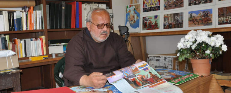 Frate Indovino nel suo studio