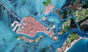 La laguna di Venezia fotografata dai satelliti IRIDE dell'ESA il 17 maggio 2026