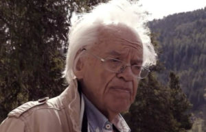 Marco Blaser in un fermo immagine tratto dal documentario RSI "Qui Marco Blaser" del 2018